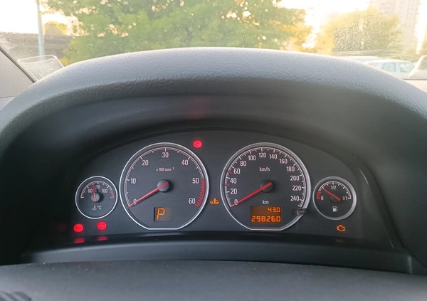 Opel Vectra cena 13000 przebieg: 298000, rok produkcji 2007 z Gdańsk małe 67